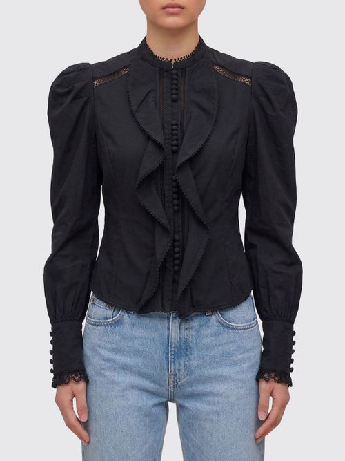 Top Woman color Black