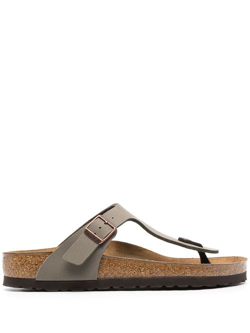 Gizeh thong strap sandals - Green