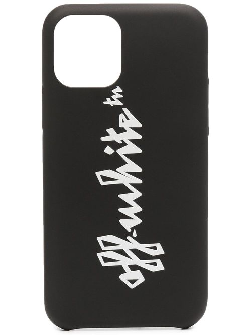 Logo-print iPhone 11 Pro case - Black