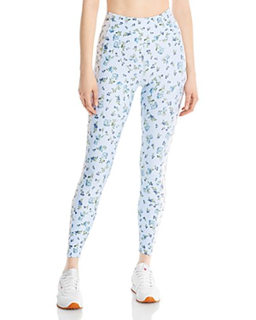 High Rise Floral Print Leggings - 100% Exclusive