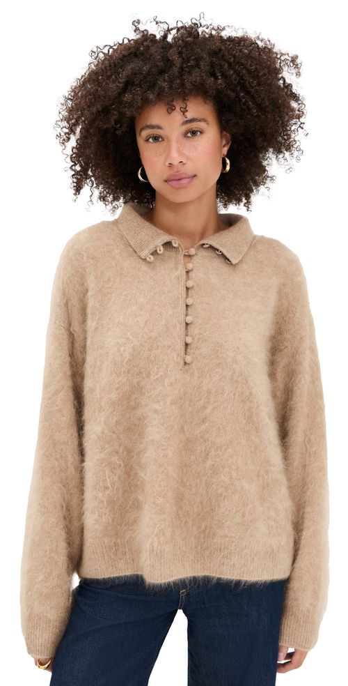 Jada Brushed Cashmere Sweater