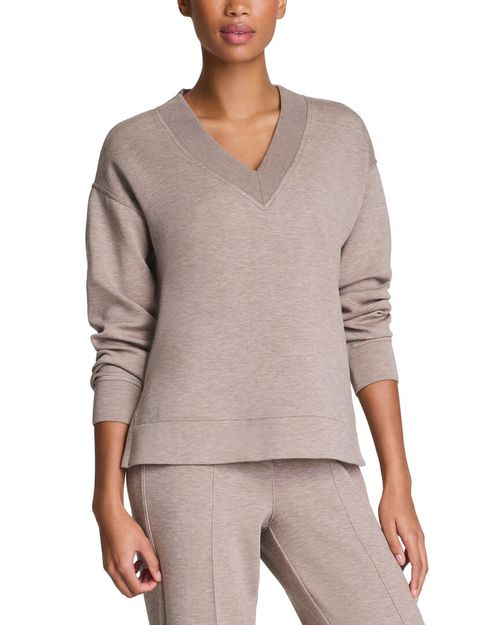 Brushed V-Neck Tunic