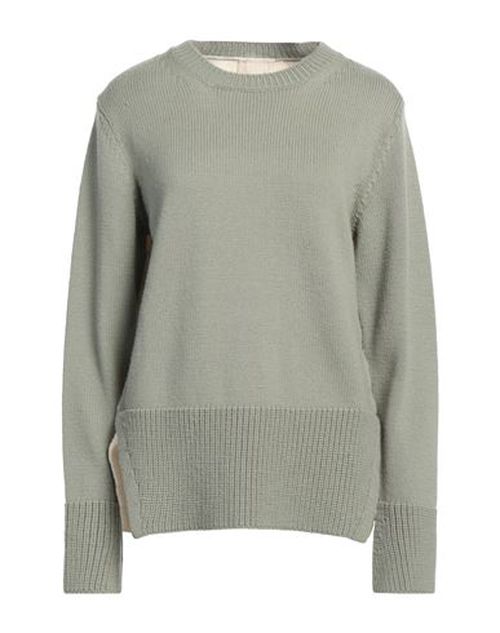 Woman Sweater Sage green Size S Wool