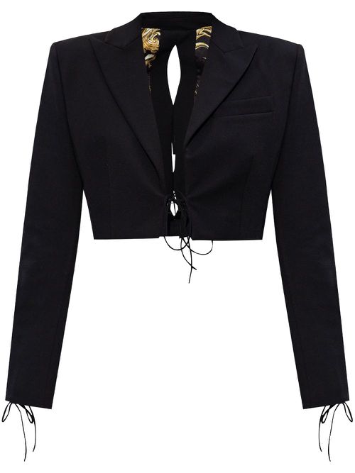 Cropped jacket - Black