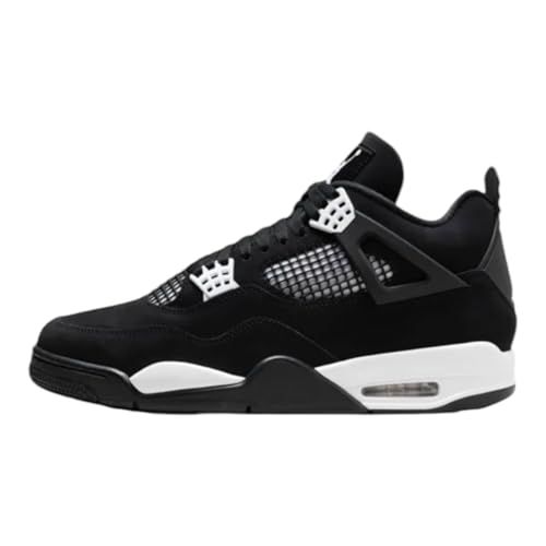Nike Air Jordan 4 Retro Men White/Fire Red-Black Cement DH6927-161