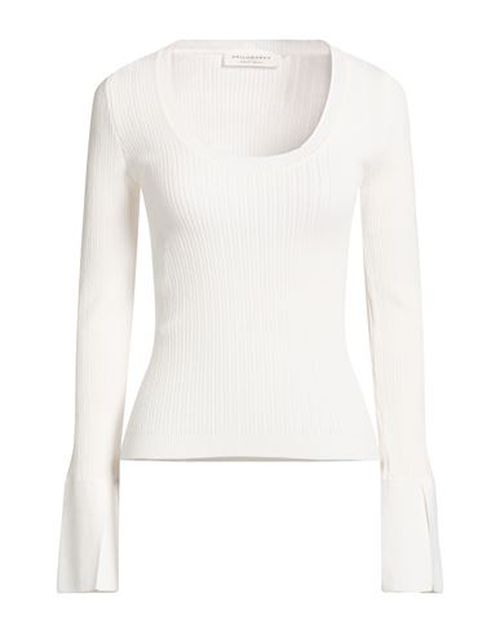 Woman Sweater White Size 6 Viscose, Polyamide, Elastane