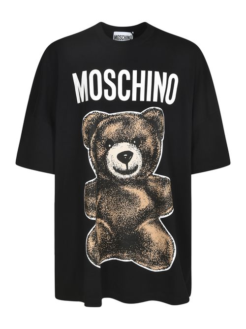 Bear Logo Printed T-shirt