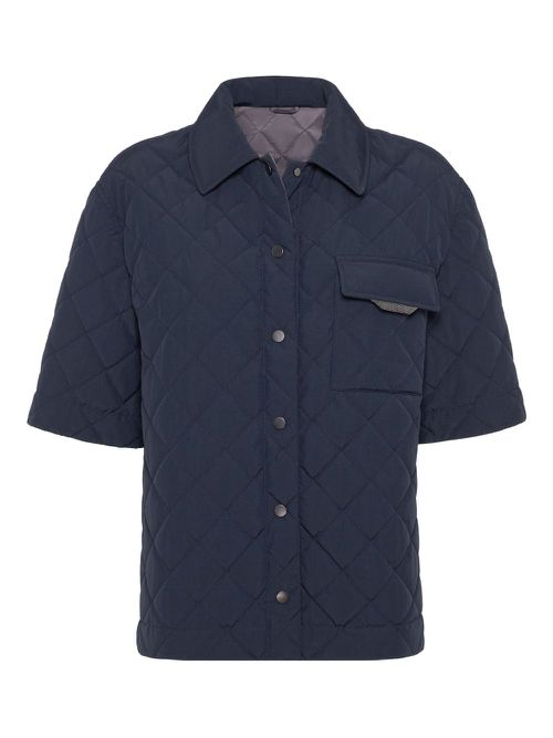 Brunello Cucinelli padded jacket - Blue