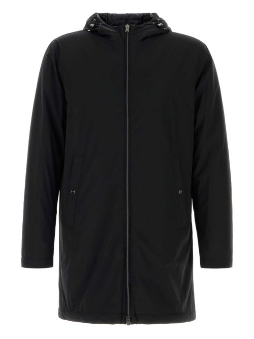 Midi parka coat