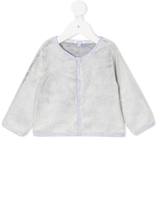 Absorba button-up round neck cardigan - Grey