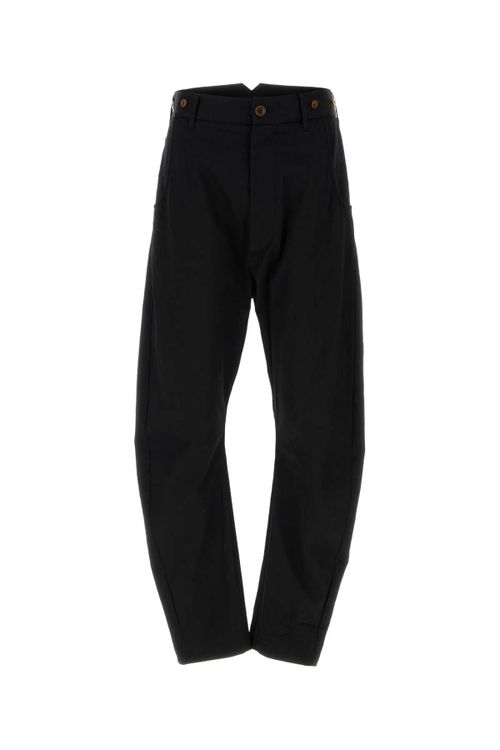Back Trousers — Black
