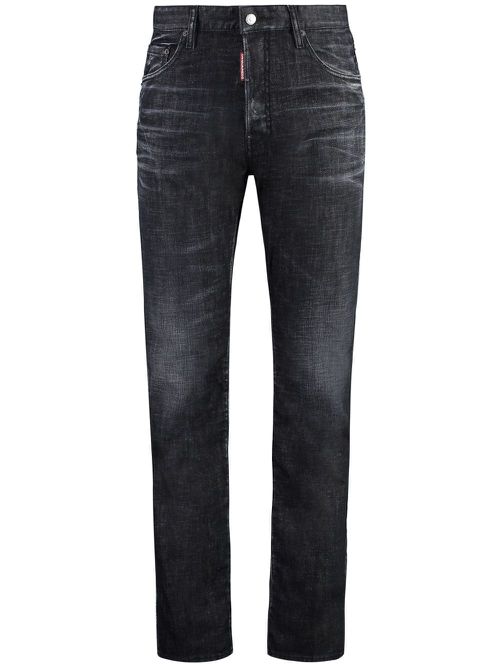 DSQUARED2 642 straight-leg jeans - Black
