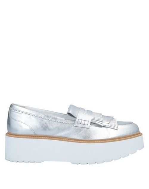 Woman Loafers Silver
