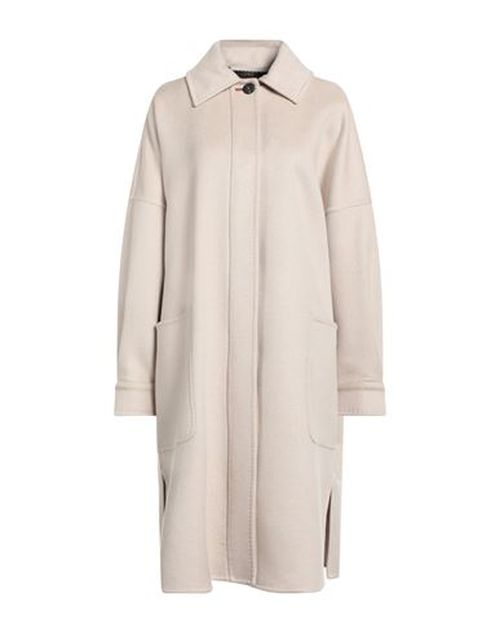 Max Mara Atelier Woman Coat Taupe Size 10 Cashmere