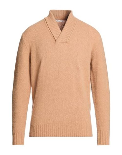 Man Sweater Camel Size 40 Wool, Polyamide, Cashmere, Elastane