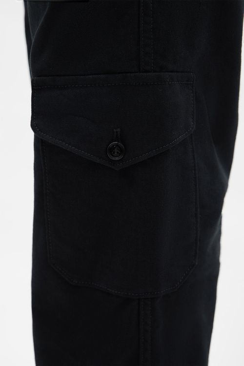 Vito Utility Straight Leg Cropped Trousers