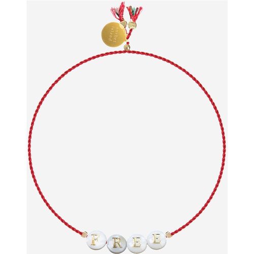 Bracciale di guscio di Sorbet Island con perle di vetro