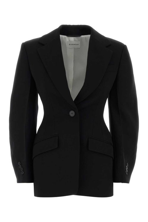 Cocoon Blazer — Black