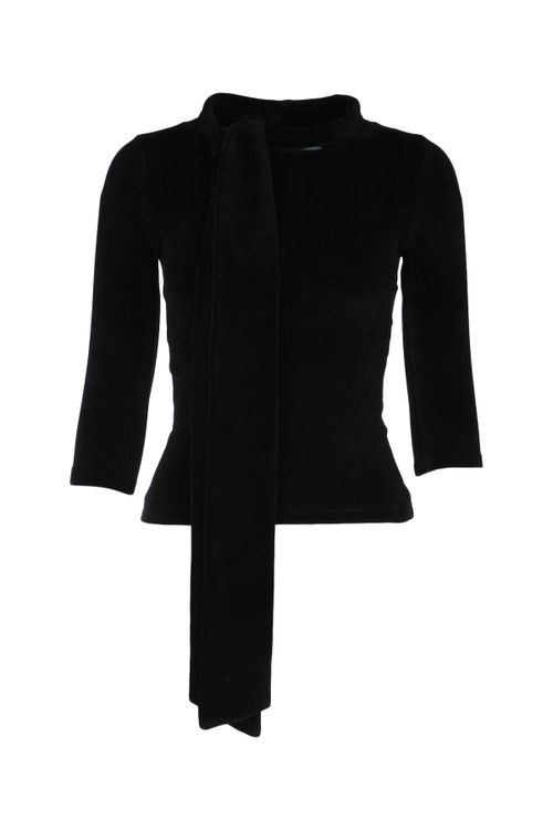 Turtleneck Sweater — Black