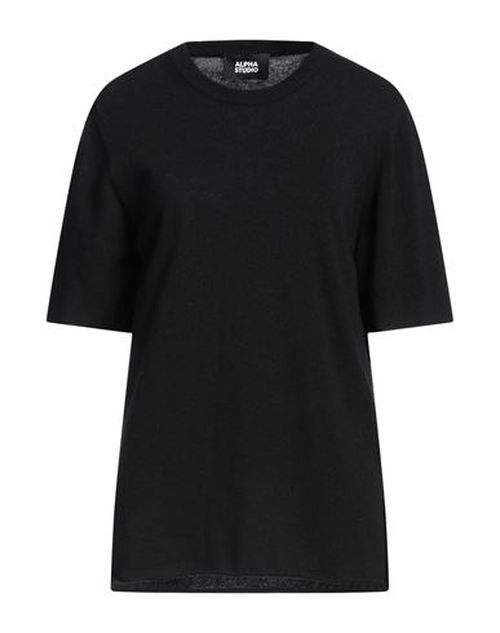 Woman Sweater Black Size 8 Recycled wool, Viscose, Polyamide, Cashmere