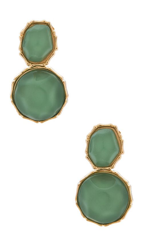 Amber Sceats Prague Earrings in Sage