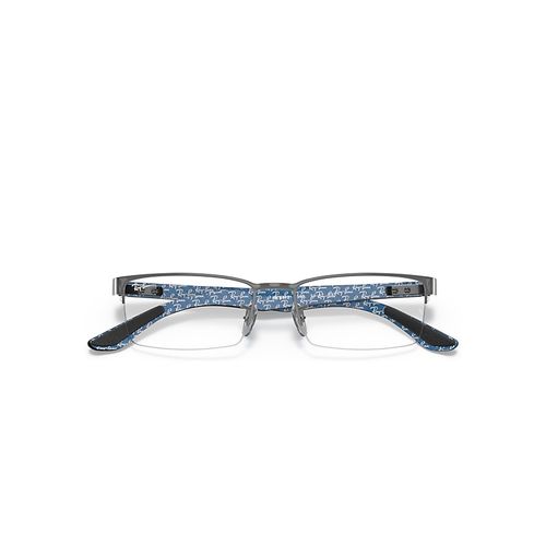 Ray-Ban Rb8412 Optics Eyeglasses Grey Frame Clear Lense