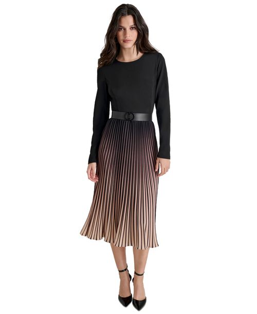long sleeve plain black dress Rissa Dress | Breathable Merino | All-Day Softness | Breathes in Heat