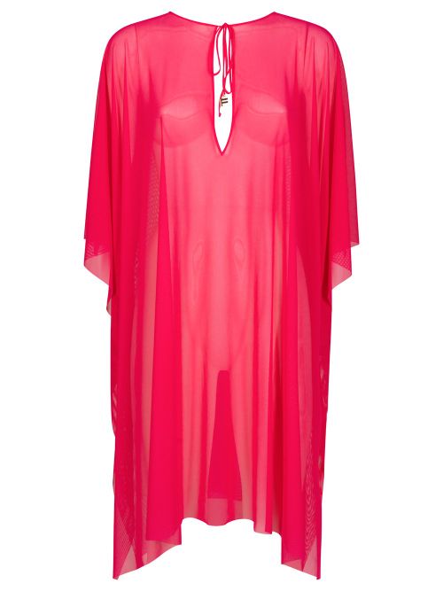 Semi-Sheer Kaftan Dress