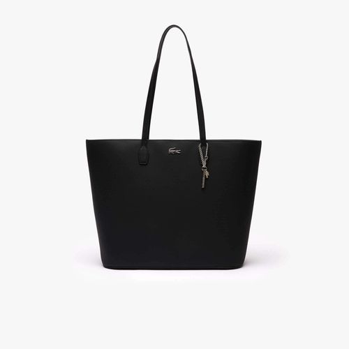 Women's Piqué-Effect Canvas Tote