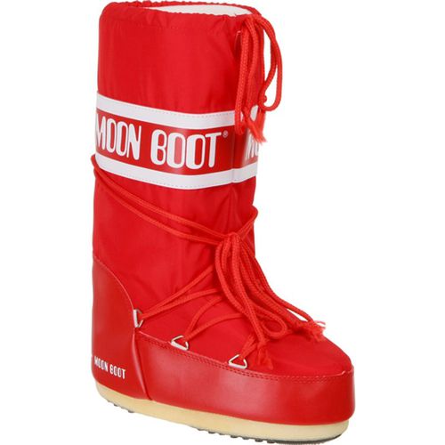 Moon Boot Women's Nylon Boots - Red - UK8/UK9.5