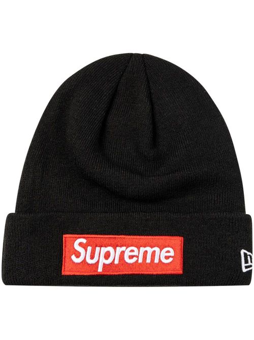X New Era box-logo beanie - Black