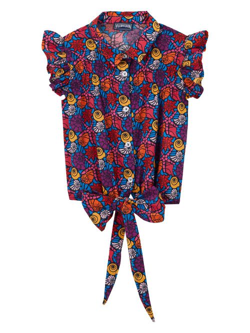 Noumea cotton blouse - Blue