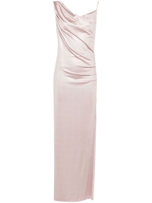 Re24 draped maxi dress - Neutrals