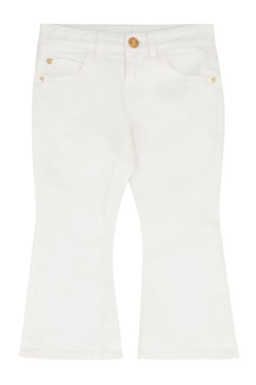 Logo-patch Flared Jeans