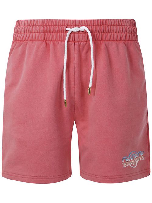 "Chrome Text" Printed Sweatshorts