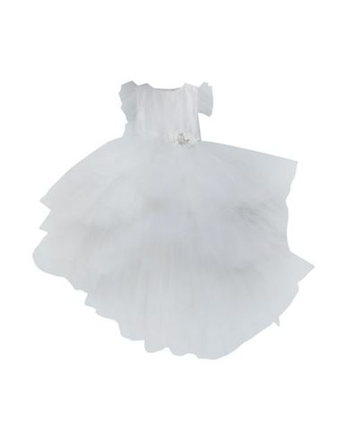 Kid Girl Kids' dress White Size 12 Polyester