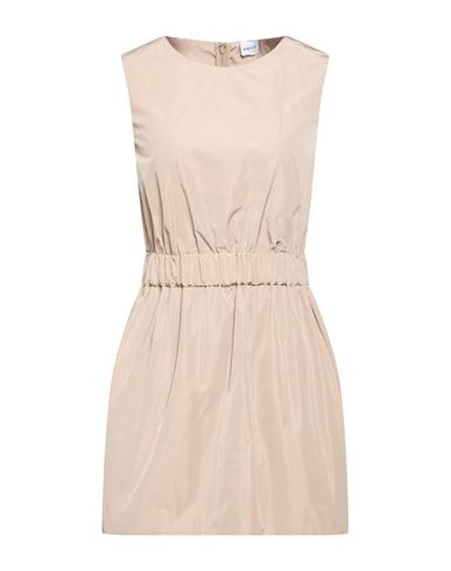 Woman Mini dress Sand Size 2 Polyester