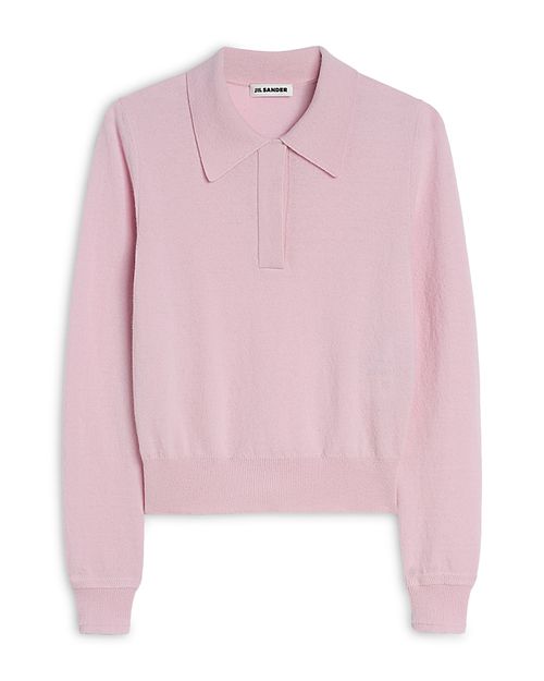 Wool Polo Sweater