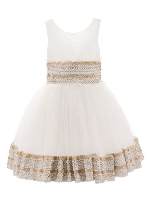 Lorelei sequin-embellished dress - White