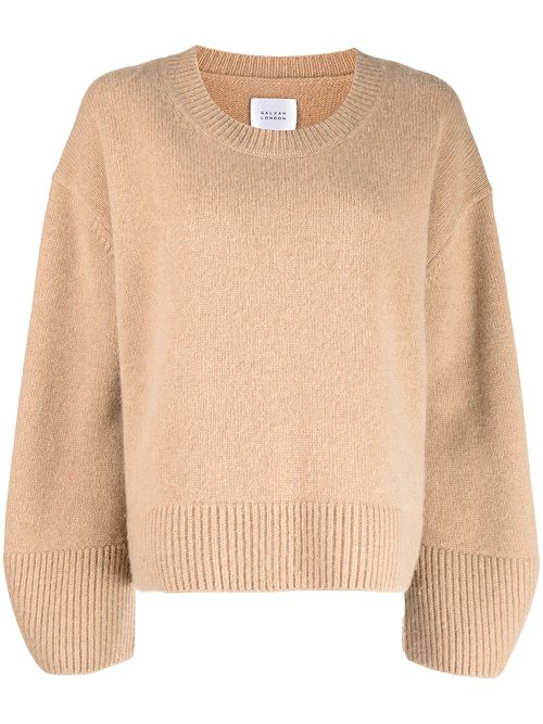 Theia oversize jumper - Brown