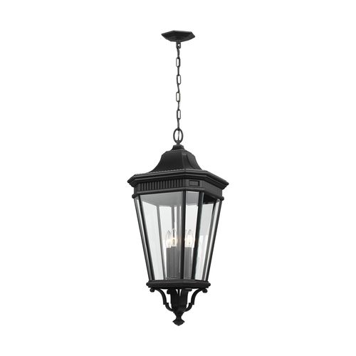 Generation Lighting Cotswold Lane 4-Light Hanging Lantern in Black