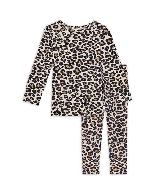 Girls' Lana Leopard Printed Pajama Set - Baby, Little Kid