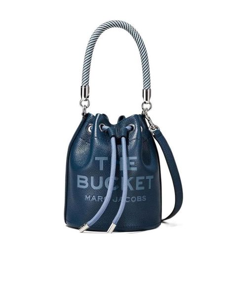 Marc Jacobs Logo Embossed Bucket Bag