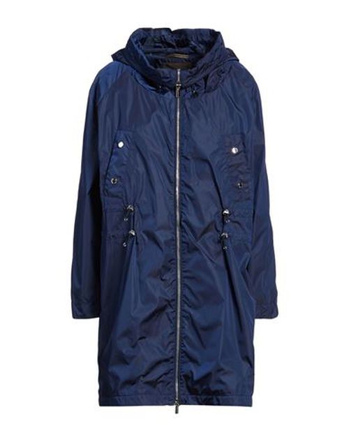 Moorer Woman Overcoat & Trench Coat Blue Size 4 Polyamide