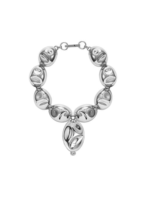 SORDO Puerto Ankle Bracelet in Silver Plated - Metallic Silver.  a