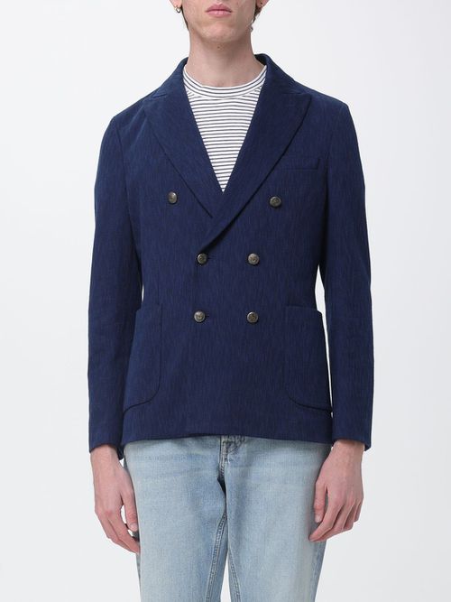 Jacket Men color Blue