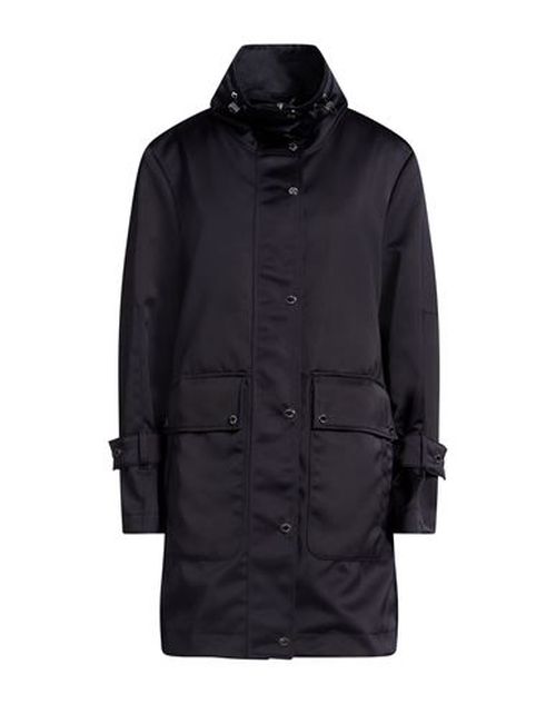 Woman Overcoat & Trench Coat Midnight blue Size 4 Polyester