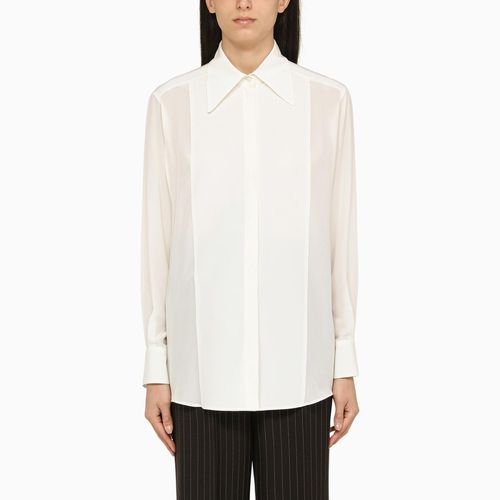White Silk Shirt