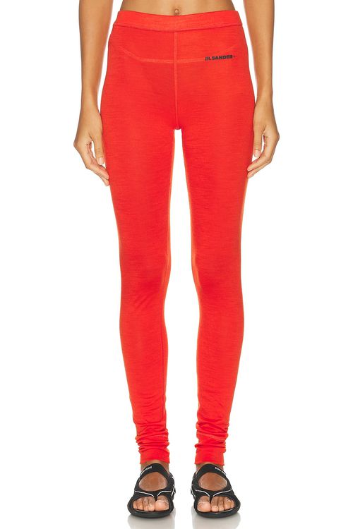 Jil Sander 029 Legging in Poppy - Red.  XS also in