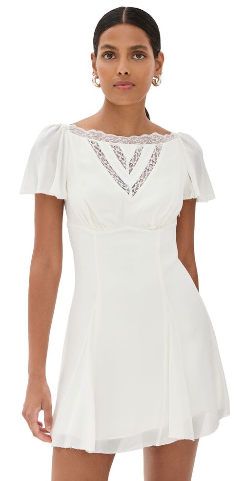 Malena Dress White